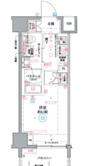 【間取り】 | クレヴィスタ阪東橋Ⅲ