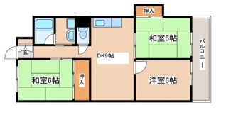 【間取り】 | パインハイツ住吉
