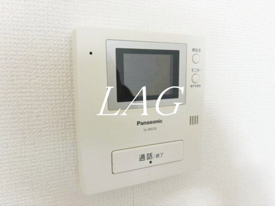 【セキュリティ】 | ブロッサムテラス松戸 | モニター付きインターホンです。