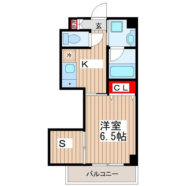 ｒａｆｆｉｎｅ，Ｓの間取り|間取りです。