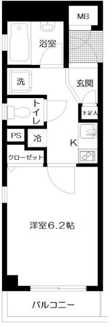 ＣＨ大島の間取り|間取りです。