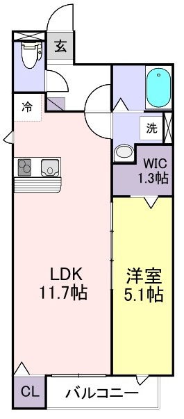 Yuu黒砂の間取り