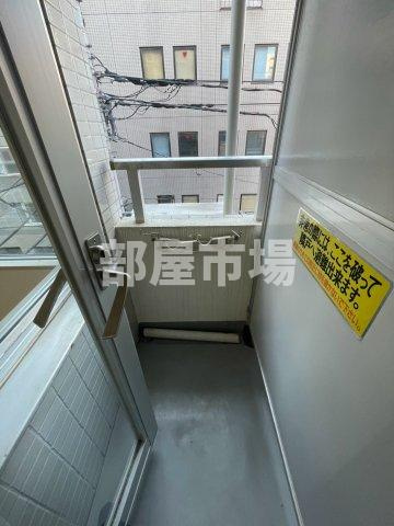 クリオ入谷壱番館のバルコニー