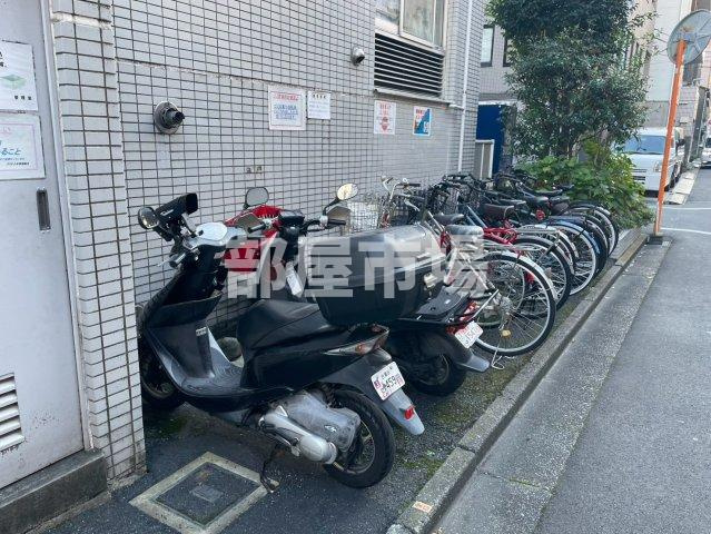 クリオ入谷壱番館のその他共用部分|駐輪場、バイク置場