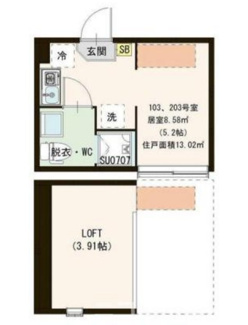 【間取り】 | AVAND平和台