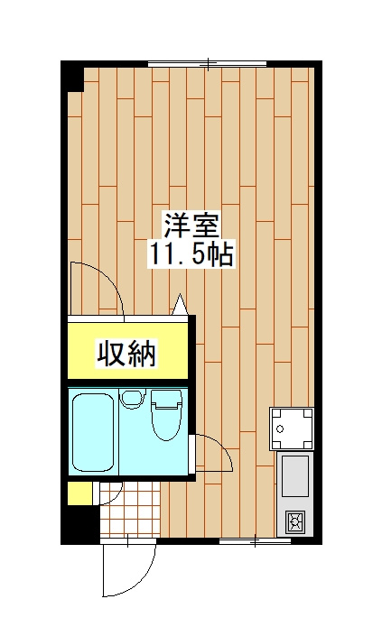 菊池ハイツの間取り