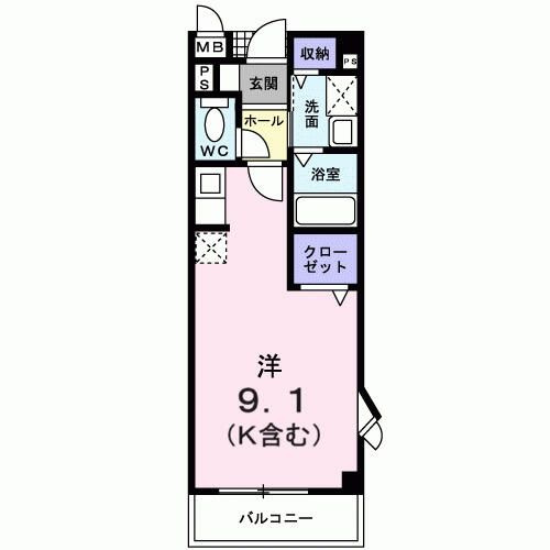 カーサ・プラシードの間取り