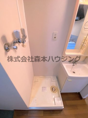 【設備】 | 　エスパシオ21 | 室内洗濯機置き場です