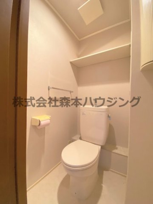 【トイレ】 | 　エスパシオ21 | 清潔感のあるトイレです