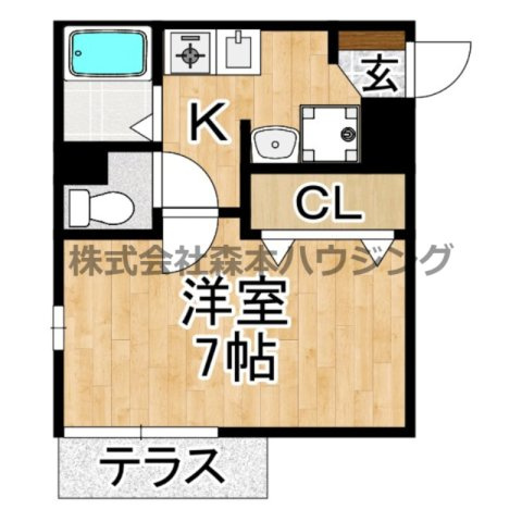 【間取り】 | 　エスパシオ21