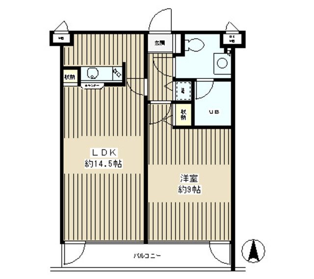 Ｂｅｌｌ南青山の間取り