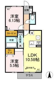 アヴァンティの間取り
