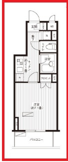 【間取り】 | エフシティ亀戸
