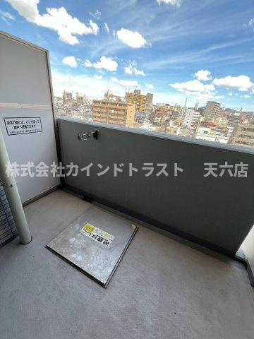 エスリード京橋ノースプレイスのバルコニー|暖かな日差しのふりそそぐバルコニー