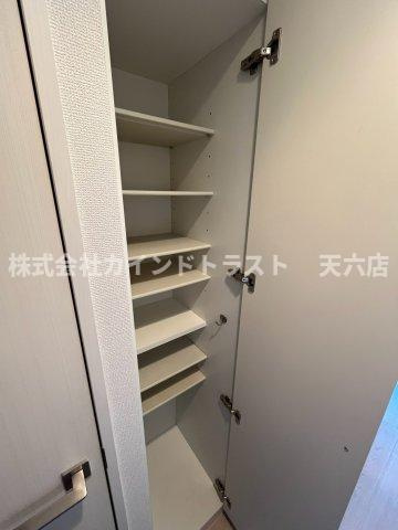 エスリード京橋ノースプレイスの収納|小物を収納するのに便利です