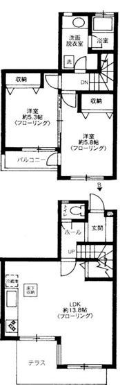 【間取り】 | グリーンガーデン成城