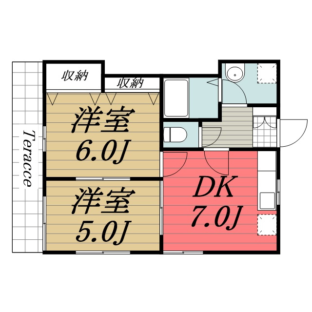 【間取り】 | ハイムルーエ