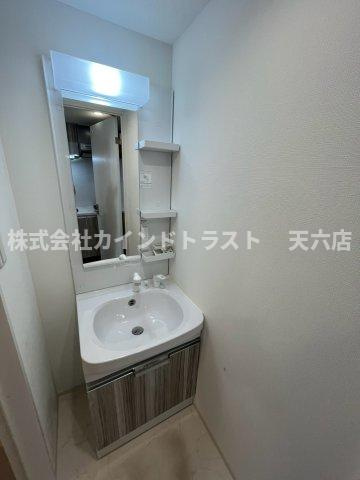 N’sマンション都島の洗面所|使いやすい洗面所です