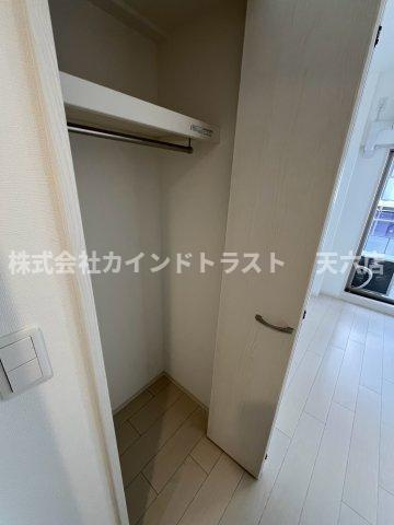 N’sマンション都島の収納|専用の収納スペースです