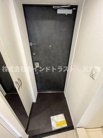 N’sマンション都島の玄関|シンプルで使いやすい玄関です