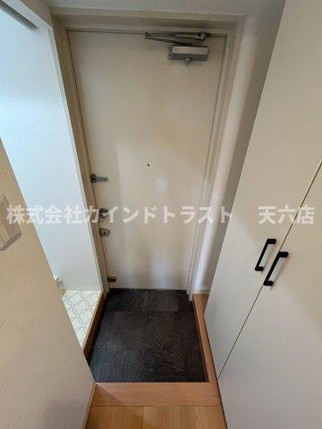 プレジデントハイツの玄関|落ち着いた玄関です