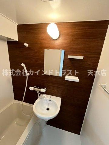 プレジデントハイツの洗面所|使いやすい洗面所です