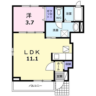 【間取り】 | エレガンツァ青葉台 | 間取り図