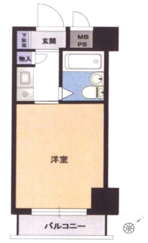 【間取り】 | ライオンズマンション相模原第八 | ワンルームは一人暮らしに最適で家賃を抑えやすく掃除も楽な点が魅力です。生活空間がコンパクトにまとまるため、動線が短く、生活しやすいです。家具の配置も工夫次第で個性を出しやすく、自由な空間を楽しめます。