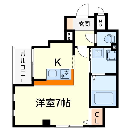 【間取り】 | グレースコート子安