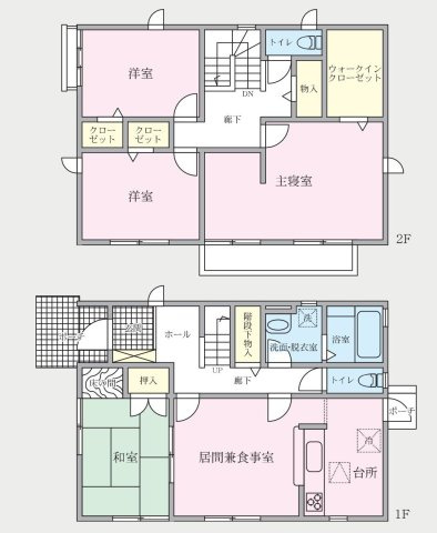 【間取り】 | 4LDKはリビングダイニングキッチンと4つの居室がある間取りで、大家族や二世帯住宅に最適。広々としたリビングで家族団らんを楽しみ、個室でプライベートな時間も確保でき、快適な生活を送ることができますよ。