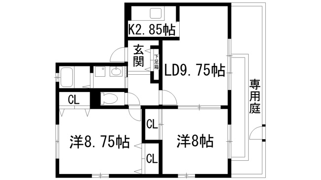 【間取り】 | ブリックコート