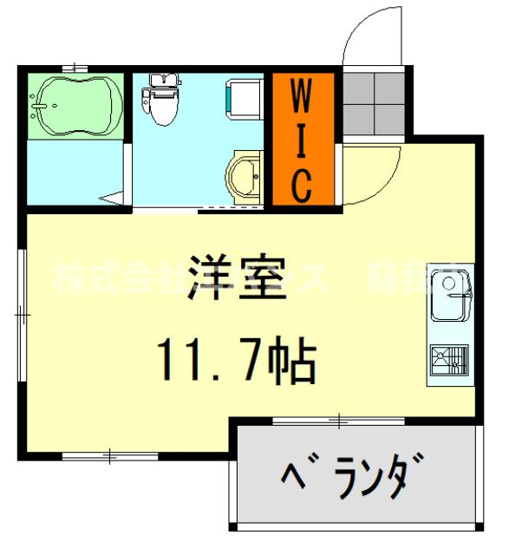 【間取り】 | リエス千葉新宿