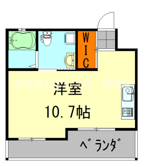 【間取り】 | リエス千葉新宿