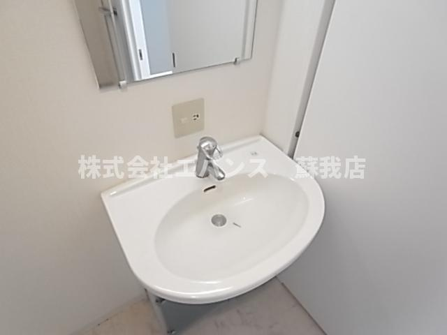 【独立洗面台】 | リエス千葉新宿