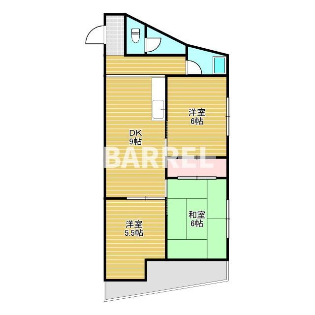 桜ハイツ本町の間取り