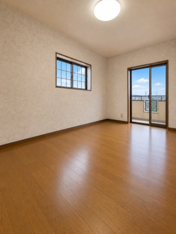 いすみ市大原最上台　中古戸建の洋室|※画像の一部はAIを用いて加工・編集しています。実際の状況と異なる場合がありますので、ご了承下さい。