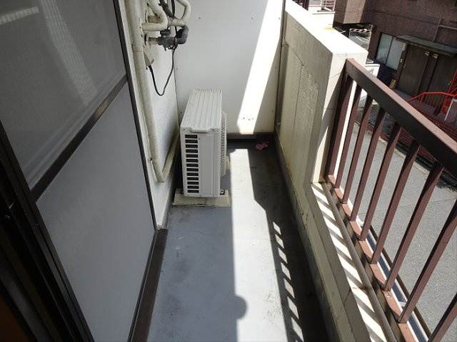 宮沢ハイツのバルコニー
