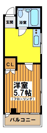 宮沢ハイツの間取り