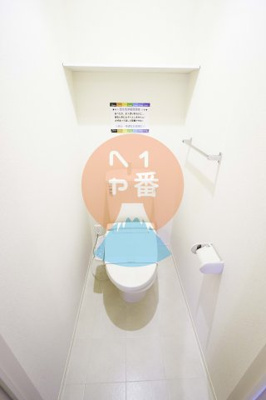 【トイレ】 | アミティエA棟 | ネット無料。トイレです　※参考写真です