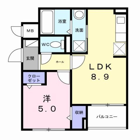 【間取り】 | エアリーⅤ