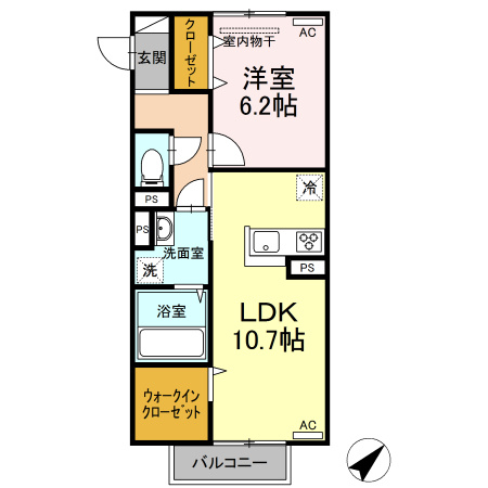 【間取り】 | リオン上野丘