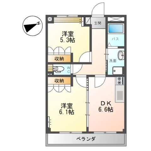 ファンファンの間取り