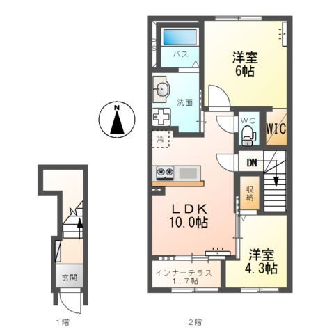 ピパトールの間取り