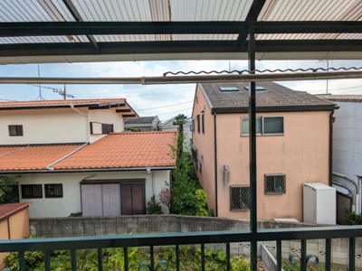 ２階バルコニーからの景色♪
