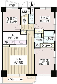 【間取り】 | サンハイム