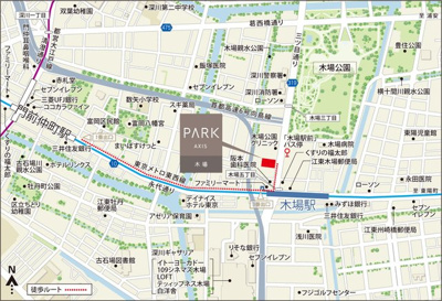 【地図】 | パークアクシス木場
