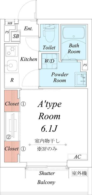 リブリ・中央林間の間取り