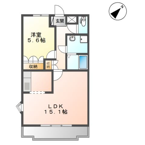 【間取り】 | フレシア　ラフル　デ　ラーチェ