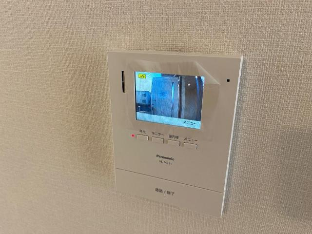 仮）日野市日野アパート新築工事の内装|カメラ付インターホン（イメージ）