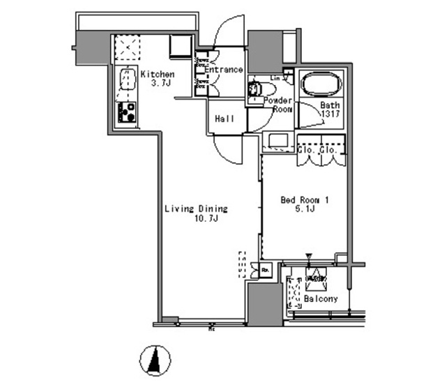 【間取り】 | Ｗｈｉｔｅ　Ｔｏｗｅｒ　Ｈａｍａｍａｔｓｕｃｈｏ